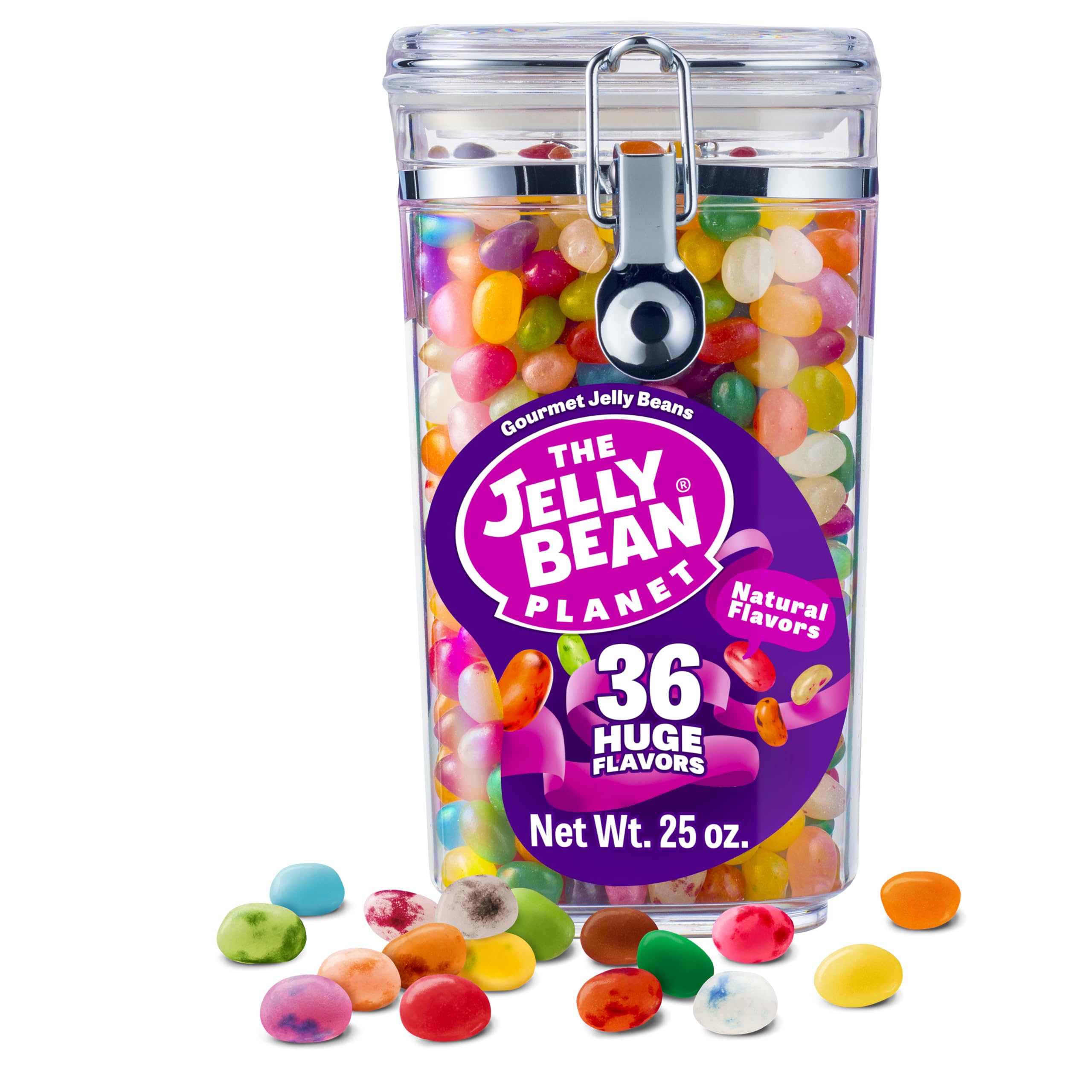 The Jelly Bean Planet 36 sabores enormes 740 ml – Jelly Beans